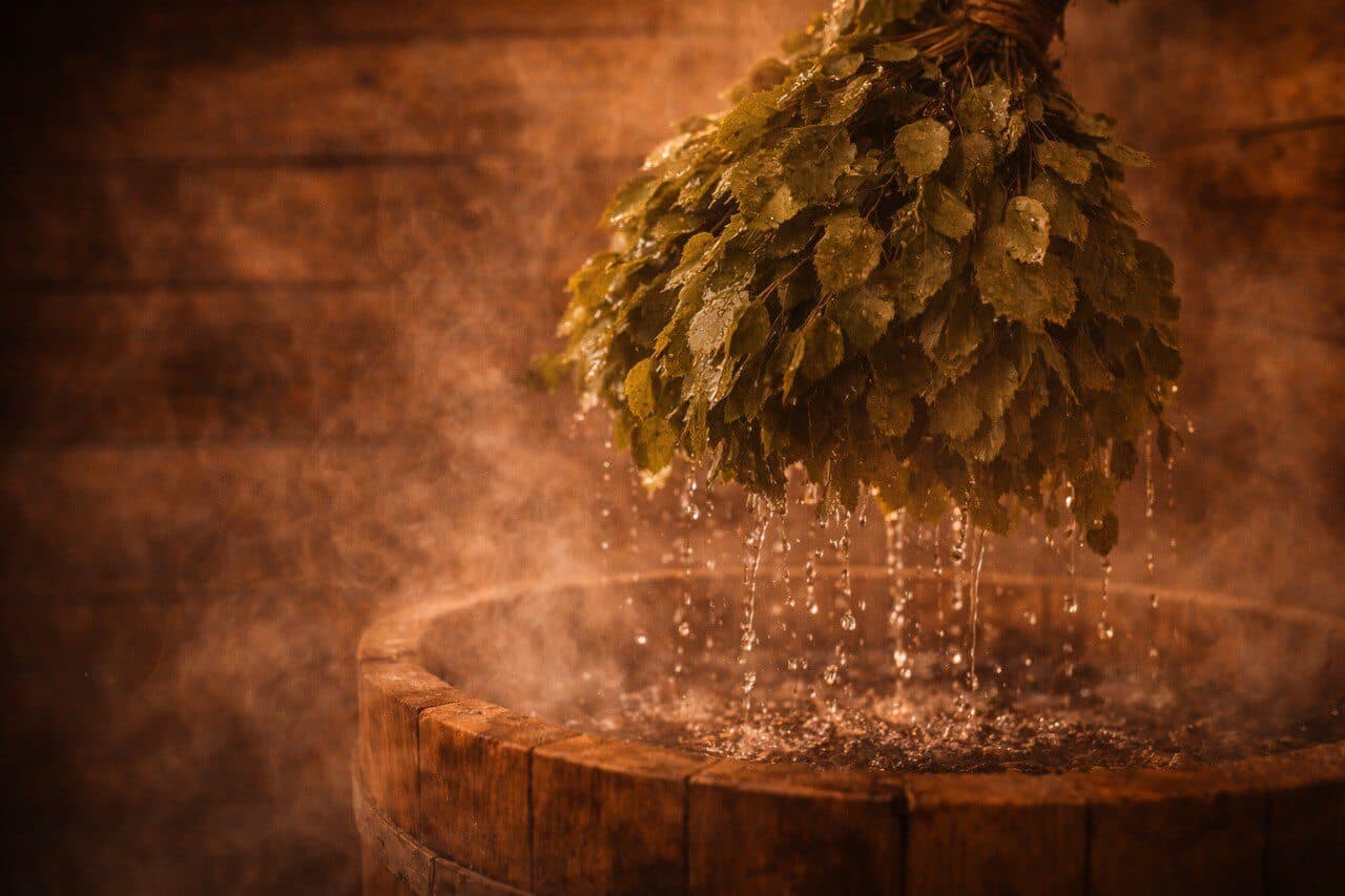 Веник, парная